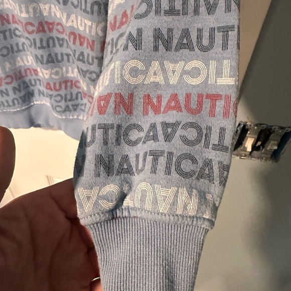 Nautica Men's Blue and Red Sweater - Picture 3 of 5